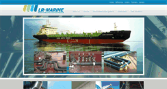 Desktop Screenshot of lrmarine.dk